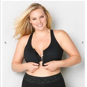 Avenue zip sports bra. 44D